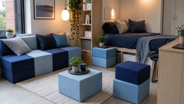 Innovative Uses of Foam Blocks for Small-Space Interiors