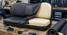 How to Reupholster a Golf Cart Seat